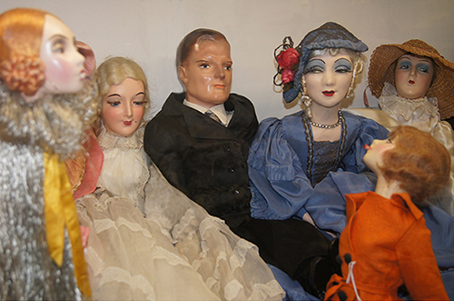 Residents of the Doll Hospital in Martinez, CA.